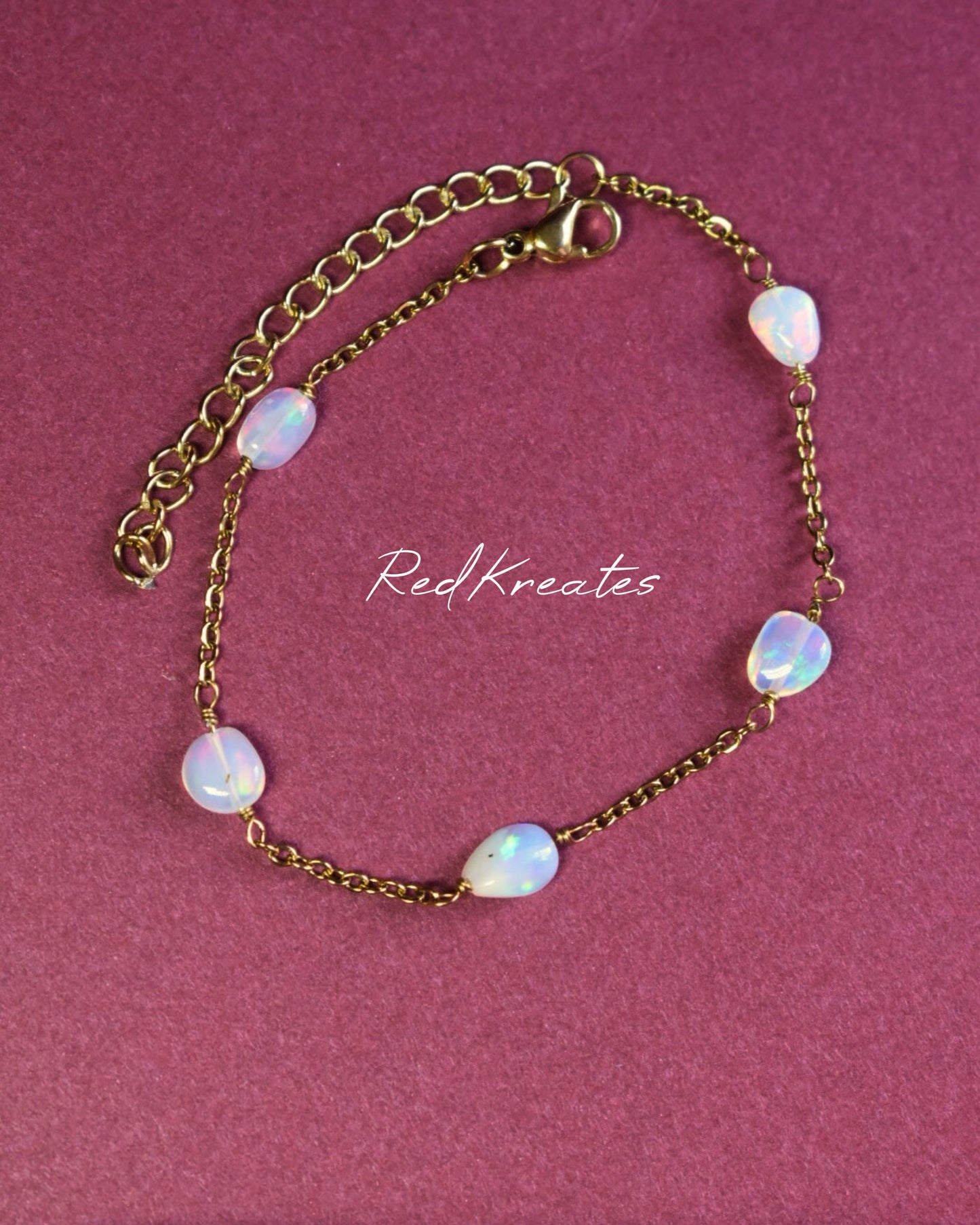 Aurora Bracelet- Ethiopian Opal