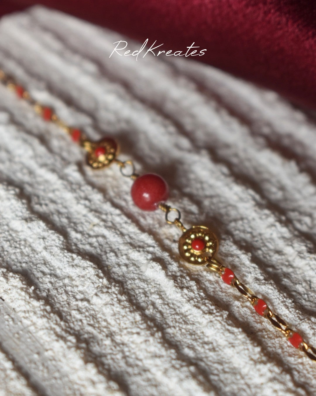 Red Coral Bracelet