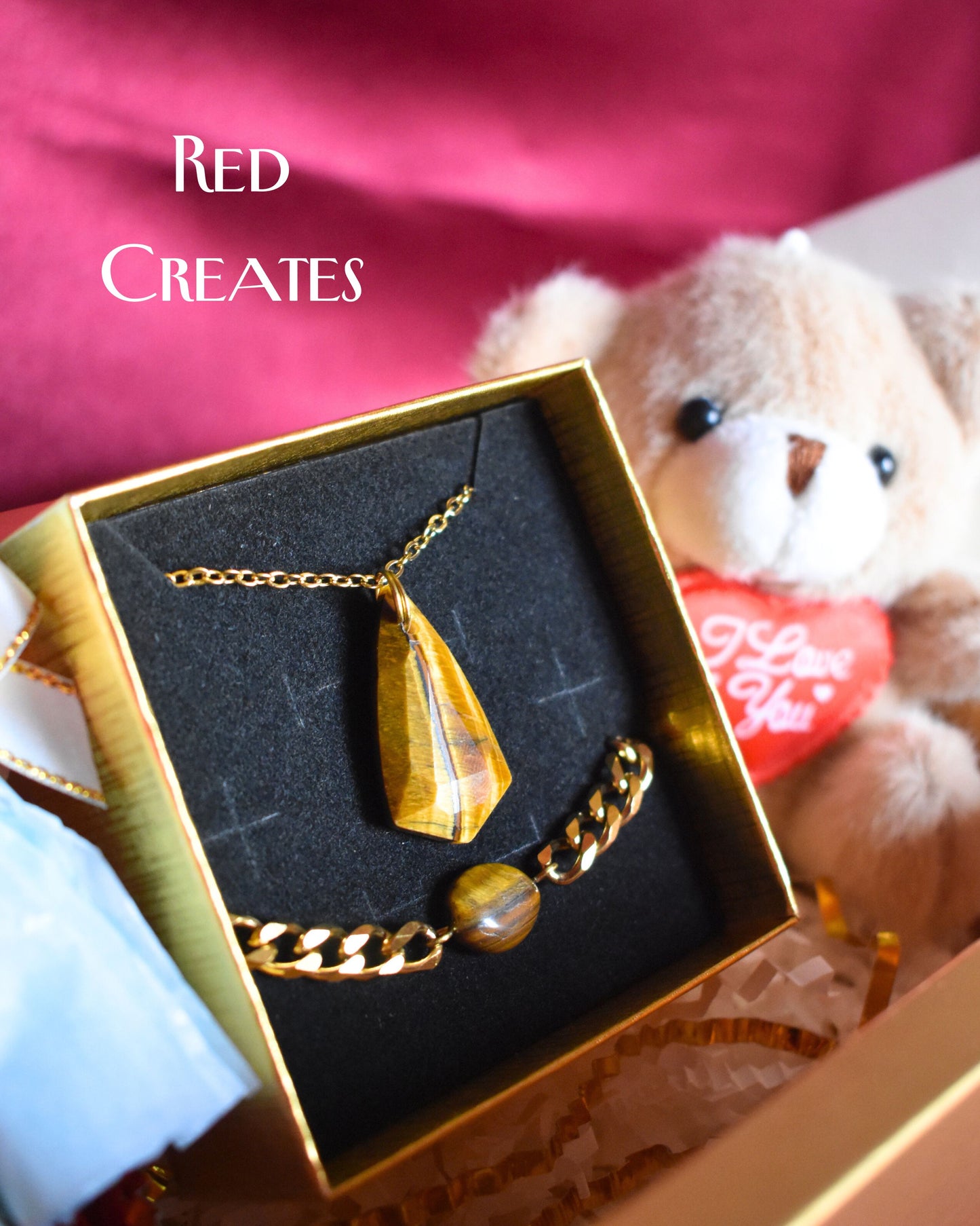 Gift bundle for men- Tiger's Eye