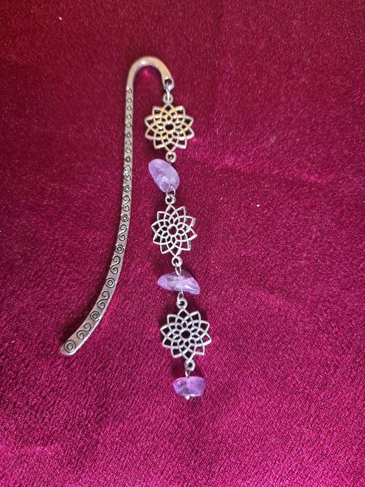 Amethyst bookmark