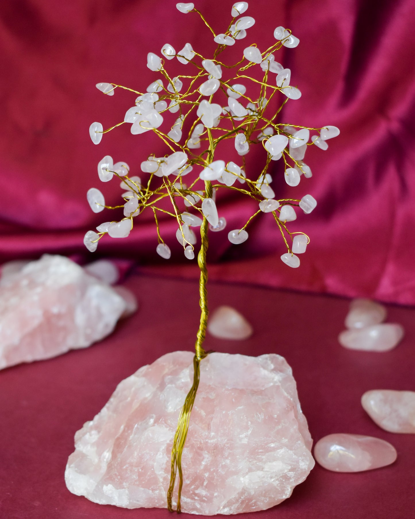 Rose quartz Tree