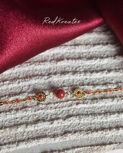 Red Coral Bracelet