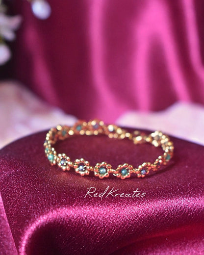 Pyrite and Green Aventurine- Prosperity bracelet