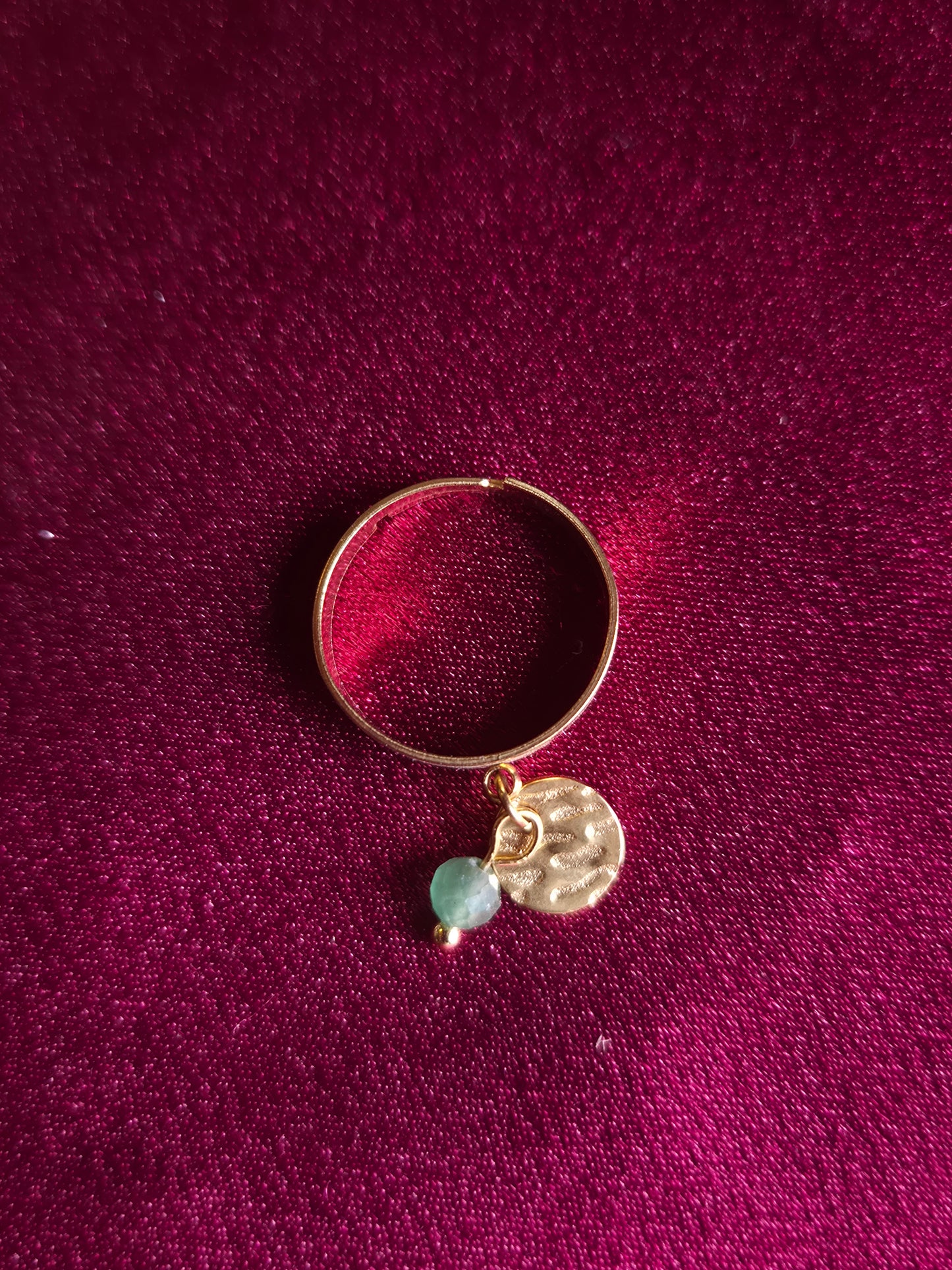 Green Aventurine Ring