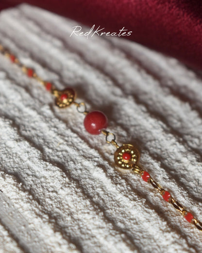 Red Coral Bracelet