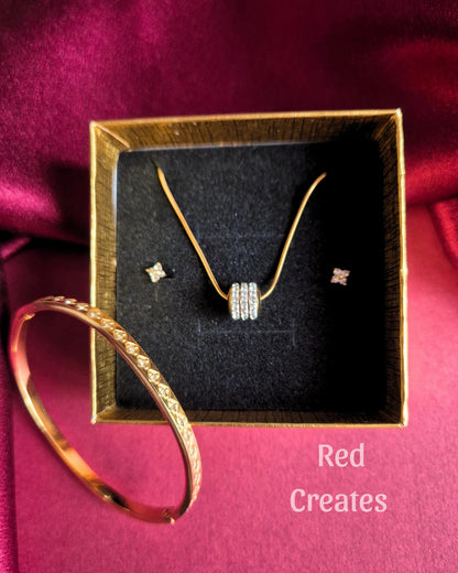 Stainless steel Jewellery set