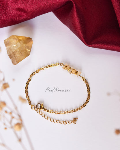 Citrine bracelet 6