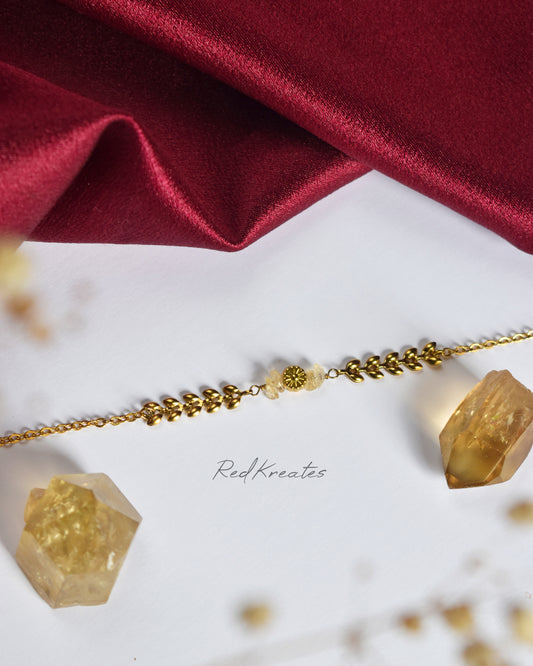 Citrine bracelet 7