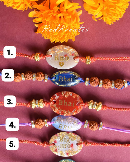 Resin Rakhi