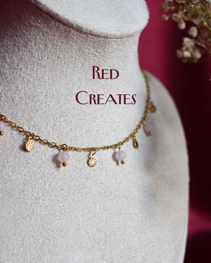 Rose quartz Necklace