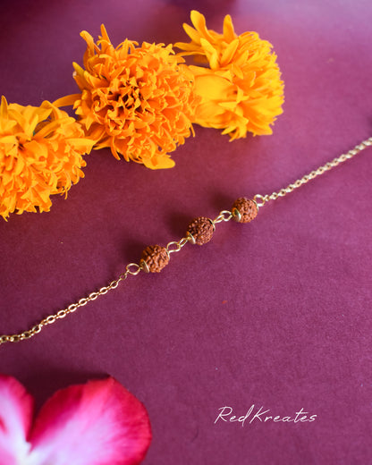 5 mukhi rudkrash bracelet