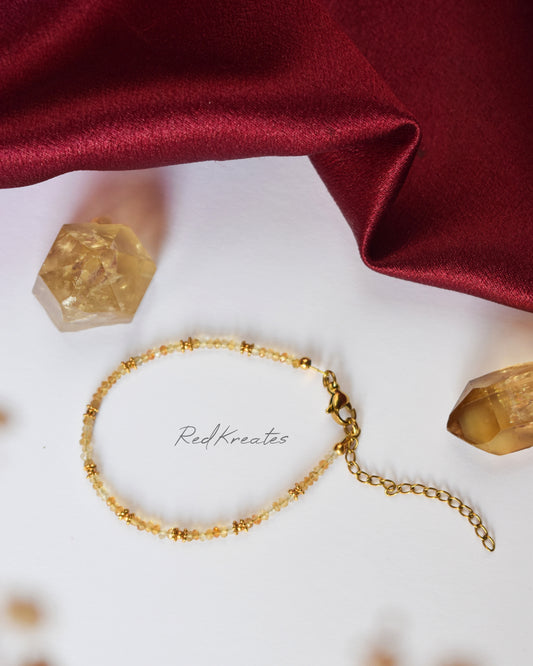 Citrine bracelet 4