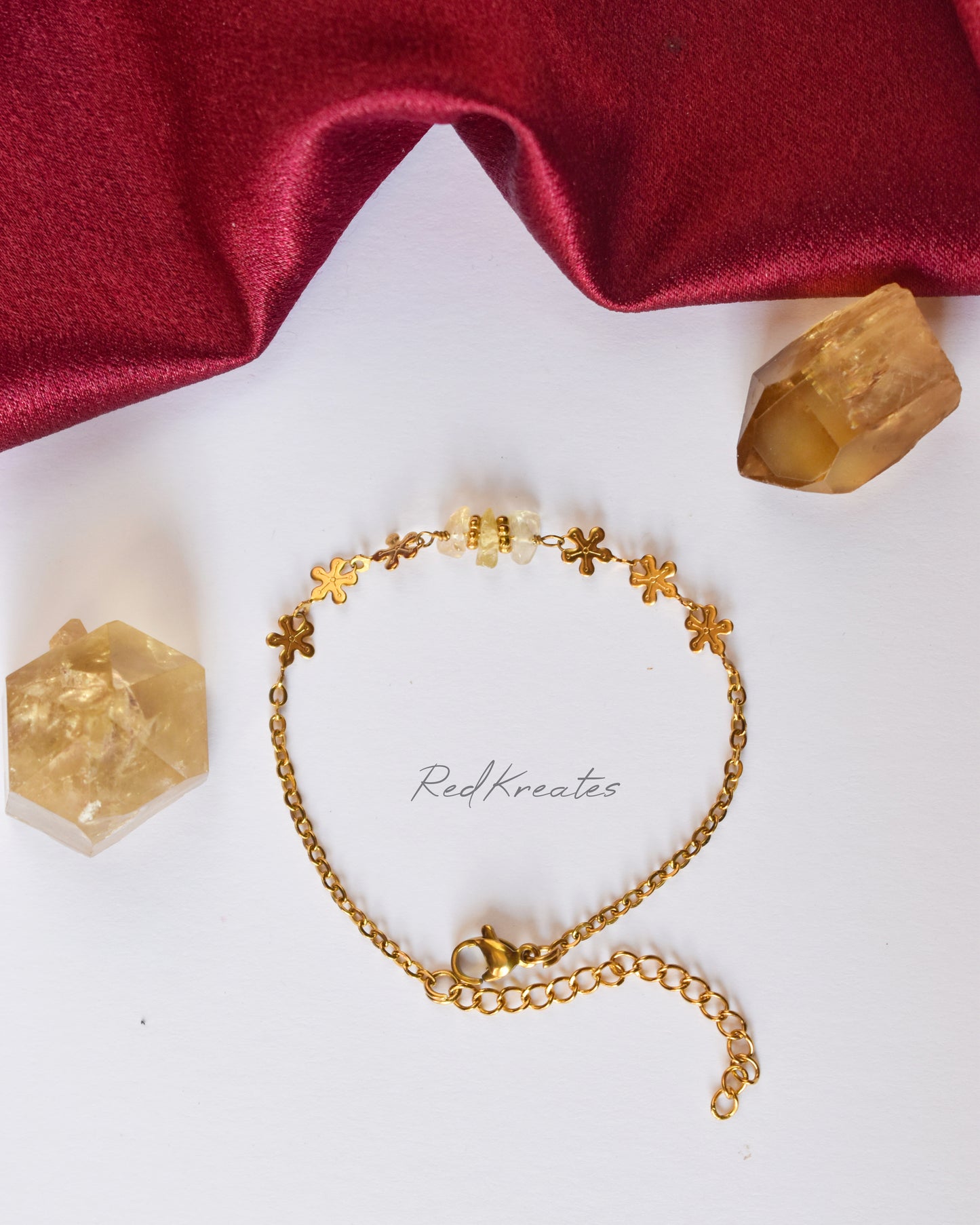 Citrine bracelet 5