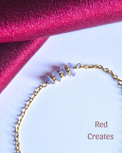 Tanzanite bracelet