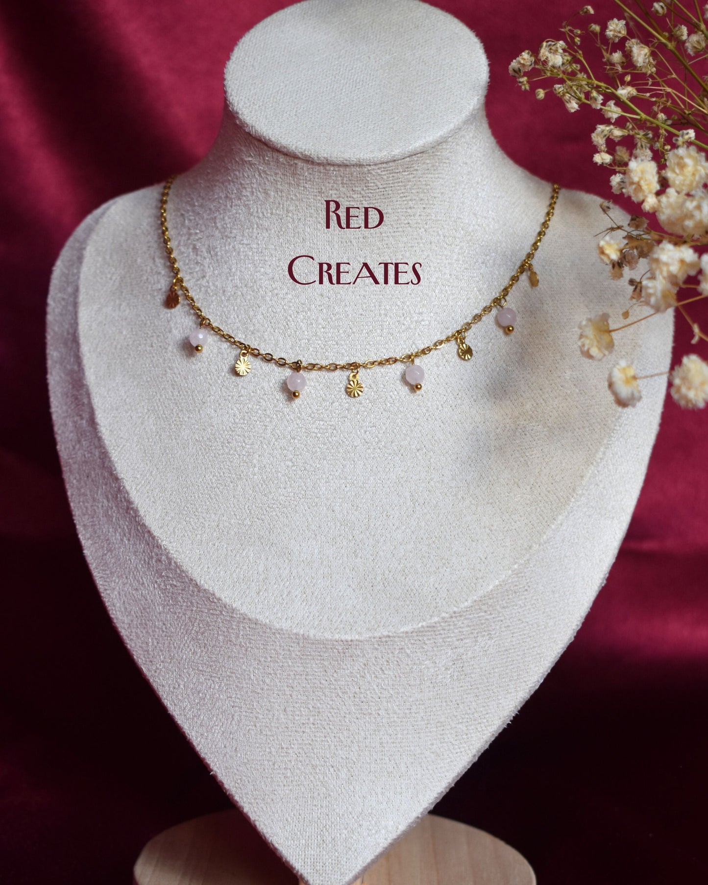 Rose quartz Necklace