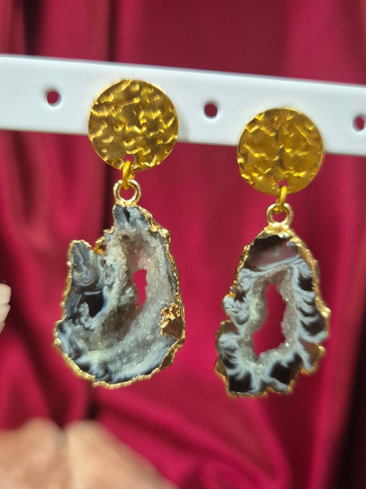 Druzy Agate Earrings