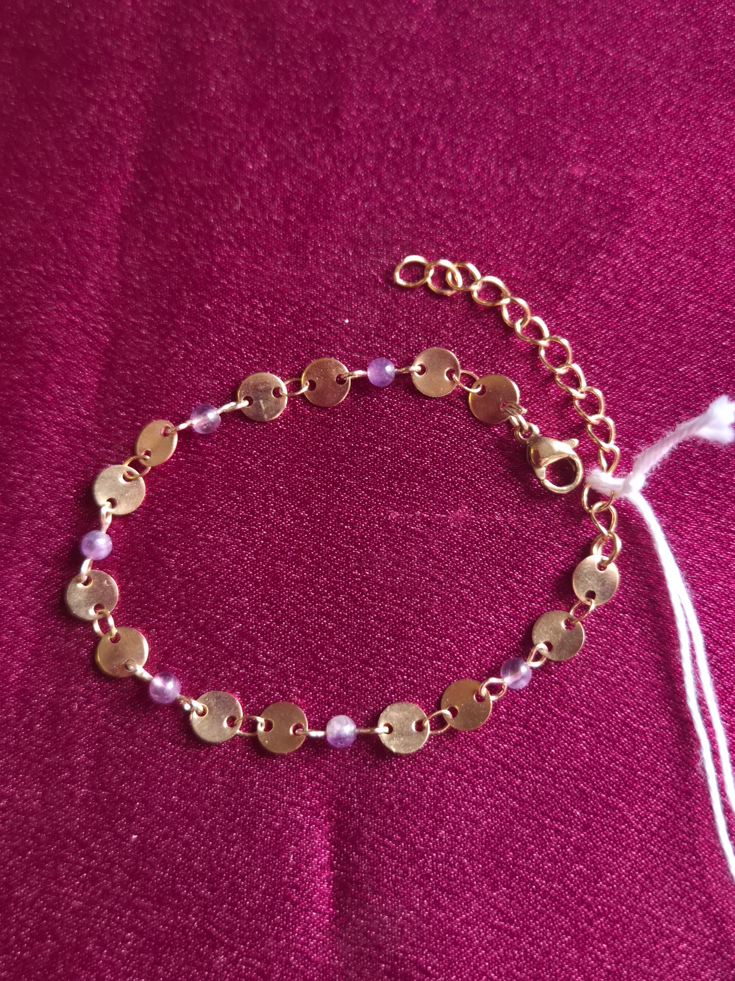 Amethyst bracelet