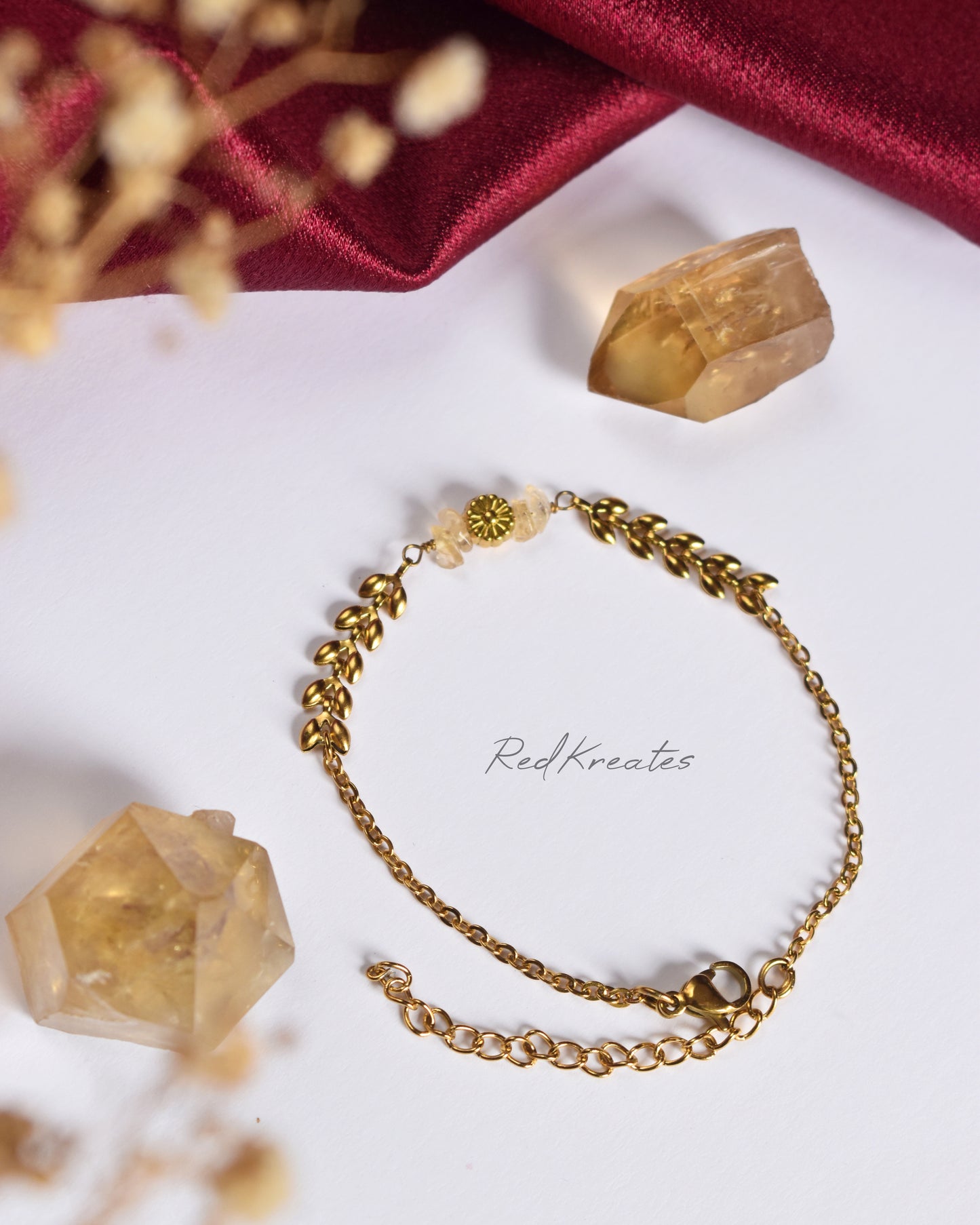 Citrine bracelet 7