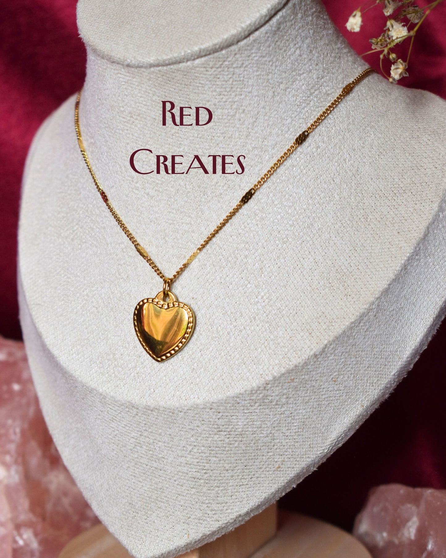 My heart is yours Necklace- Stainless steel