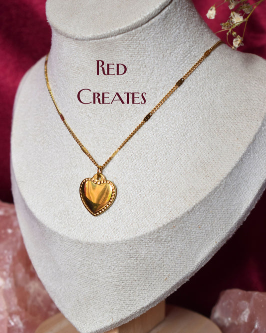 My heart is yours Necklace- Stainless steel