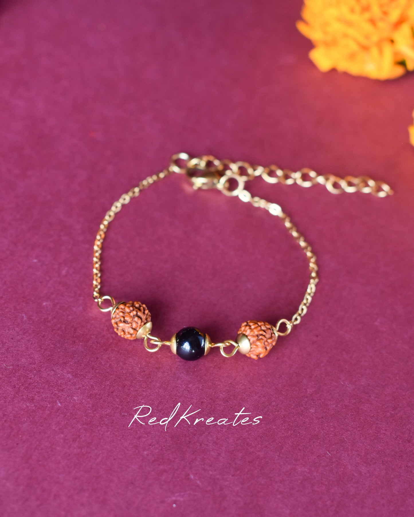 Black Tourmaline Rudraksh bracelet