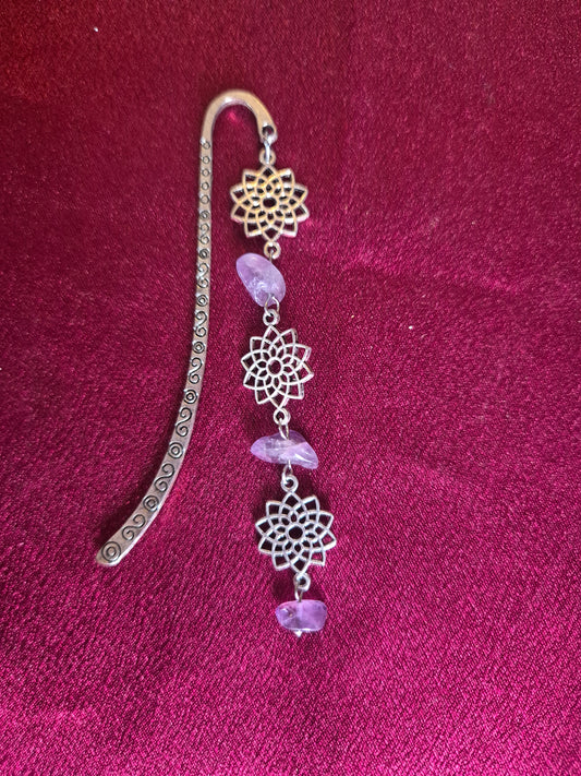 Amethyst bookmark