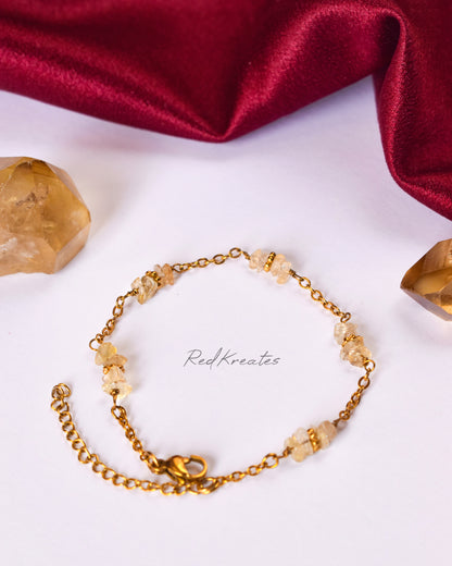 Citrine bracelet 3